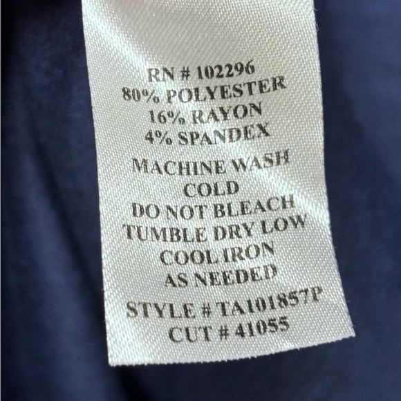 Connected Career Pleated Dress, 8P, Professional Flattering Style Stretch - Picture 3 of 7